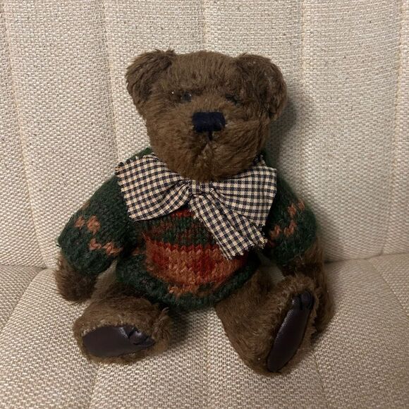 Boyds Bear Investment Collectables Baxter B Bean Bear Style 5151-05 - Picture 1 of 4